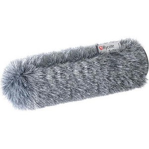 Rycote Standard Hole Classic Softie Wind-Screen (9.4" Long, 0.7 to 0.8" Diameter Hole, Gray)