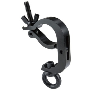 KUPO Slim Handcuff Clamp with Eye Ring for 60mm Tube - Black