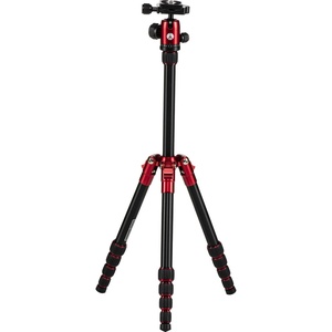 Manfrotto Element Small Aluminum Traveler Tripod (Red)
