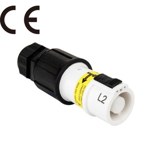 KUPO PowerFit Single-pole Line Source Connector- Line 2 White