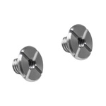 KUPO Stainless Steel Slotted Pan Head 3/8"-16mm Screws (Set of 5)