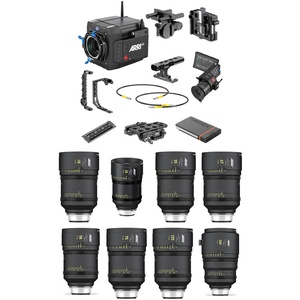 ARRI 8 x Signature Primes & ALEXA Mini LF Ready-to-Shoot Set Gold (Feet)