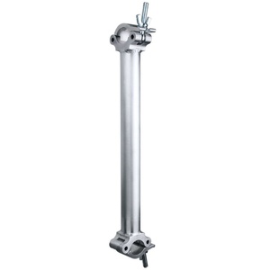 KUPO 250mm Cross Pipe to Pipe Coupler - Silver