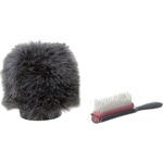 Rycote Standard Hole Classic Softie Wind-Screen (1.9" Long, 0.7 to 0.8" Diameter Hole, Gray)