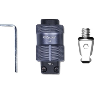 Rycote PCS-Utility Quick-Release Adapter with Utility Socket and 3/8" Tip