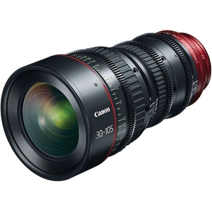 Canon CN-E 30-105mm T2.8 L S Telephoto Cinema Zoom Lens with EF Mount