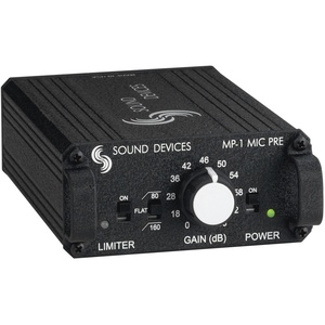 Sound Devices MP-1 Single-Channel Portable Microphone Preamplifier