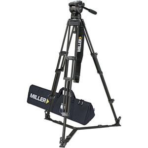 Miller CX14 Toggle 2-Stage Aluminum Alloy Tripod System with Ground Spreader