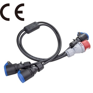 KUPO 3 PHASE Y SPLITTER TO 3 SINGLE PHASE PARALLEL WIRED WITH 16A CEE CONNECTOR