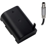 Tilta DMW-BLF19 Dummy Battery to 3-Pin Fischer Power Cable (14")