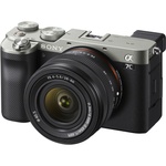Sony a7C Mirrorless Camera with 28-60mm Lens (Silver)