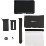 Datavideo 7" 4K HDMI On-Camera LCD Monitor + Through The Lens Teleprompter Kit