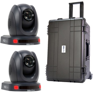 Datavideo PTZ Conference Kit with 2 x PTC-140NDI Cameras and HC-800FS Carry Case