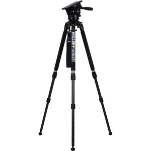 Miller Arrowx 1 Fluid Head & Solo-Q 100 2-Stage Carbon Fiber Tripod Kit