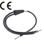 KUPO Y-SPLITTER W/2.5MM/ 3C CABLE IN PARELLEL WIRED ( NO CONNECTOR)