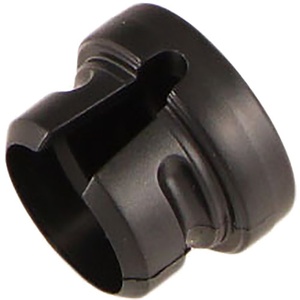 Cable Techniques Color Cap for Low-Profile XLR Connector (Standard Size, Black)