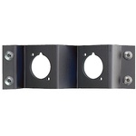 Neutrik NZPFD-2 Z-Panel Frame Plate with 2 D-Size Knockouts
