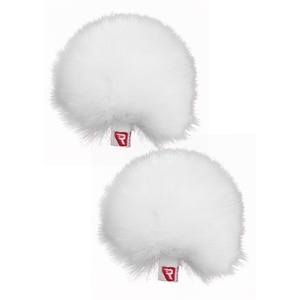 Rycote Pair White Ristretto Lavalier Windjammer