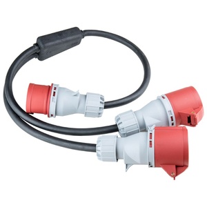 KUPO 3 PHASE Y SPLITTER, FAN OUT TO 3 PHASE, PARALLEL WIRED WITH 32A CEE CONNECTOR