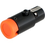 Cable Techniques CT-LPS-TA3-N LPS Low-Profile TA3F Connector (Orange)