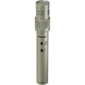 Shure KSM141/SL Condenser Microphone (Single Microphone)