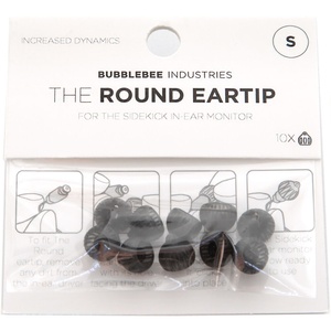 Bubblebee Industries The Sidekick Round Eartip, 10-Pack (Small)