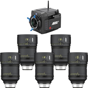 ARRI 5 x Signature Primes & ALEXA Mini LF Ready to Shoot (Meters, Set Gold)
