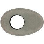 Bluestar Oval Long Viewfinder Eyecushion (Ultrasuede, Gray)
