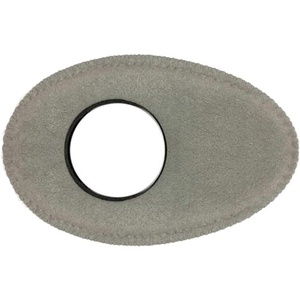 Bluestar Oval Long Viewfinder Eyecushion (Ultrasuede, Gray)