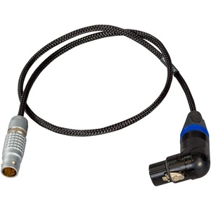 ARRI Camera Power Gen. 2, 4-Pin XLR, 12V Cable (27.6", 90° Elbow)