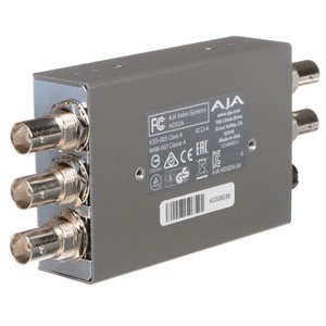 AJA HD5DA 1x4 HD/SD-SDI Distribution Amplifier / Repeater with DWP