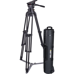Miller CiNX 7 & HDR MB 1-Stage Aluminum Tripod System with Mitchell Base Adapter & Ground Spreader