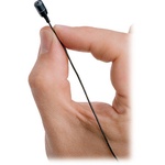 Sennheiser MKE 2 Gold Series Subminiature Omnidirectional Lavalier Microphone with Unterminated (Pigtail) Leads & Accessories (Black)