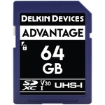 Delkin Devices 64GB Advantage UHS-I SDXC Memory Card