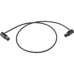 Cable Techniques Low-Profile LPS TA5F to TA5F Two Channel Cable (Black, 18")