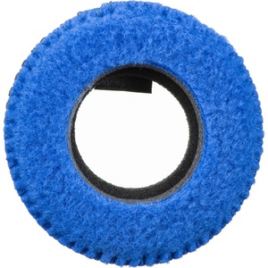 Bluestar RED CAM Round Viewfinder Eyecushion (Fleece, Blue)