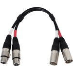 Datavideo Dual Connector XLR Audio Cable (14")
