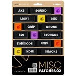 CRDBAG Misc 02 Embroidery Patches (English)