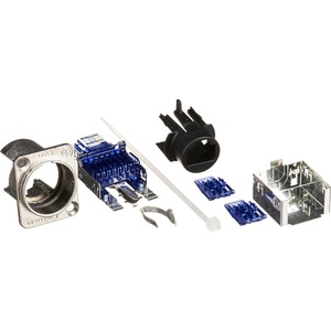 Neutrik NE8FDY-C6 EtherCON CAT6 D-Shape Panel Connector (Nickel)