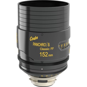 Cooke 152mm Panchro/i Classic T3.0 Full Frame Prime Lens/PL or LPL mount, Imperial or Metric Focus scales (specify on order)