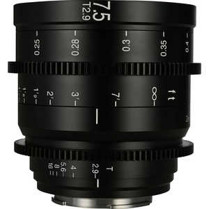 Venus Optics Laowa Zero-D S35 7.5mm T/2.9 Cine Lens (Sony E, Feet/Meters)