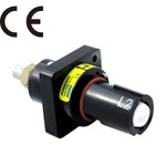 KUPO PowerFit Single-pole Panel Drain Connector- Line 2 Black