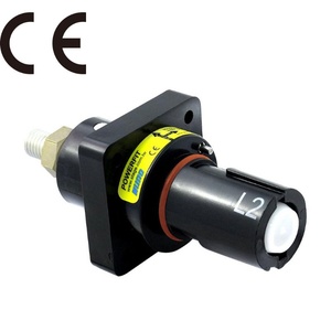 KUPO PowerFit Single-pole Panel Drain Connector- Line 2 Black