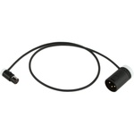 Cable Techniques CT-LPS-3TMX Low-Profile TA3F to LXPXLR-3M Cable (18", White)