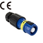 KUPO PowerFit Single-pole Line Source Connector- Line 3 Blue