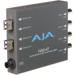 AJA FiDO Quad-Channel 3G-SDI to LC Fiber Mini Converter