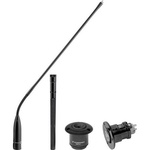 Sennheiser IS Series Gooseneck Microphone Package - Includes: MZH-3040 Gooseneck, MZT-30 XLR Flange, MZS-31 Shock-mount