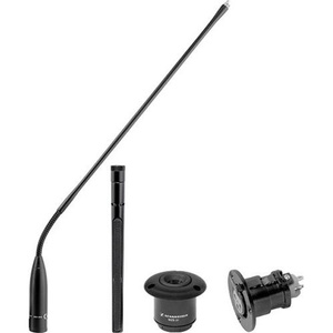 Sennheiser IS Series Gooseneck Microphone Package - Includes: MZH-3040 Gooseneck, MZT-30 XLR Flange, MZS-31 Shock-mount