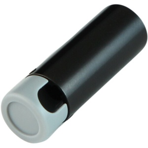 Cable Techniques Low-Profile Right-Angle Mini-XLR 3-Pin Male Connector with Adjustable Exit (Large Outlet, Gray Cap)