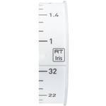 Teradek Pre-Marked Iris Ring (1-32, Metric)
